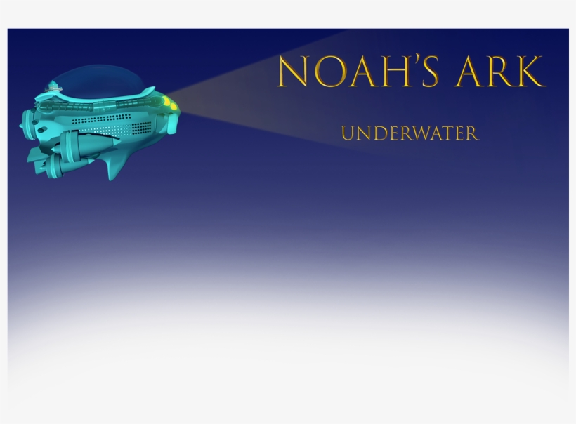Noah's Ark Underwater - Graphic Design, transparent png