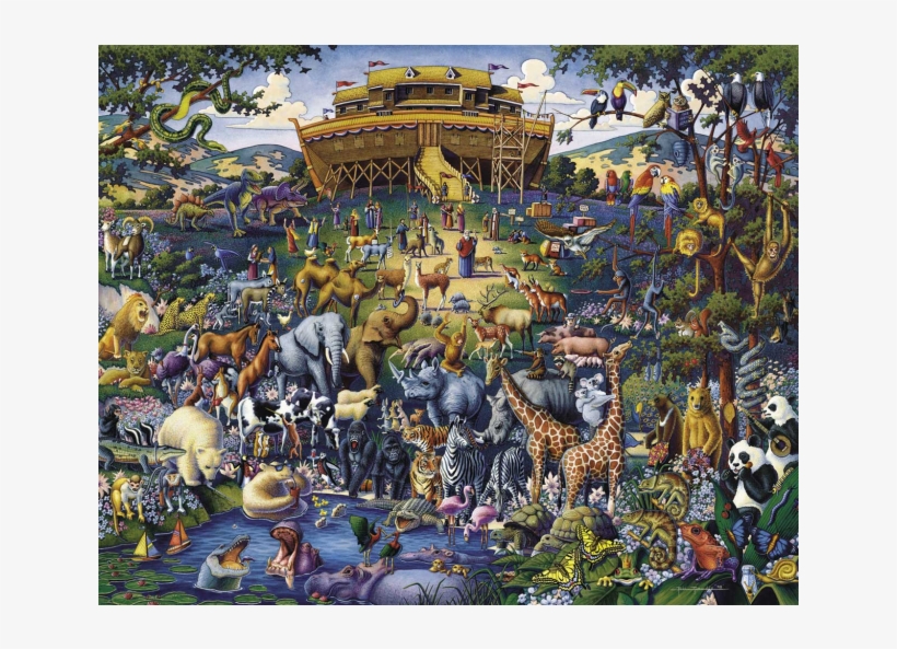 Noah's Ark - Dowdle Puzzles Noah's Ark, transparent png