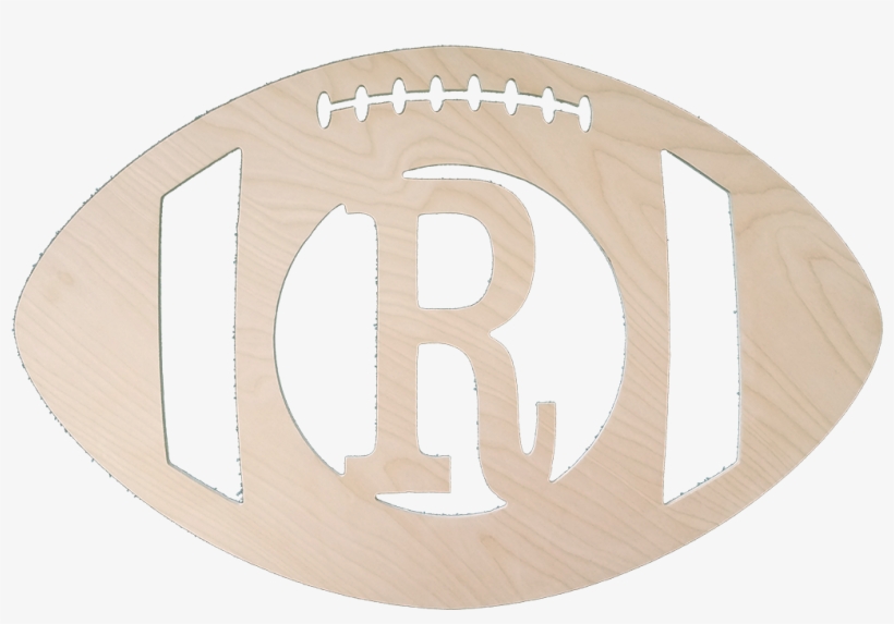 Football Wood Monogram - Monogram, transparent png