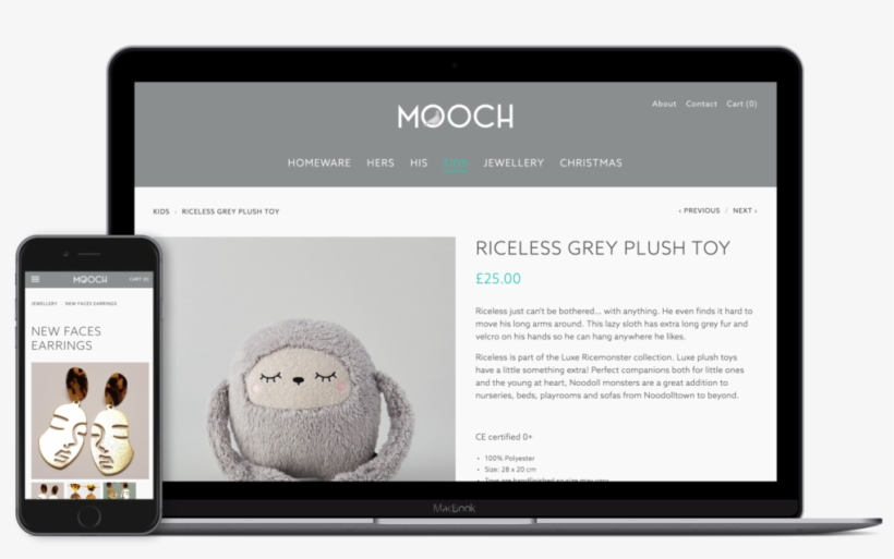Mooch Multi Device Ecommerce - Iphone, transparent png