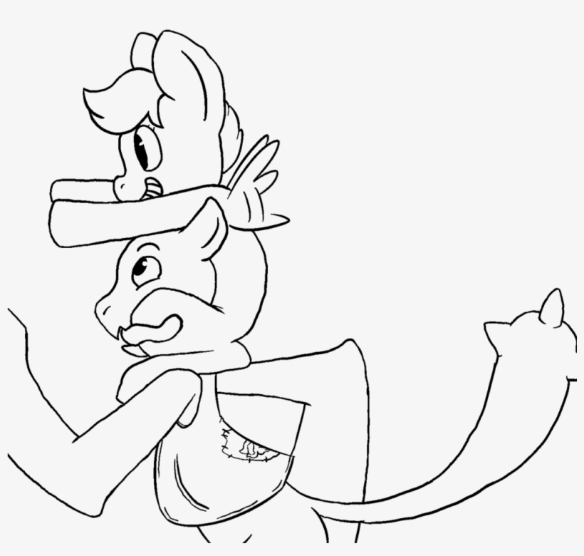 Noginerve, Cape, Clothes, Cmc Cape, Diamond Dog, Grin, - Cartoon, transparent png
