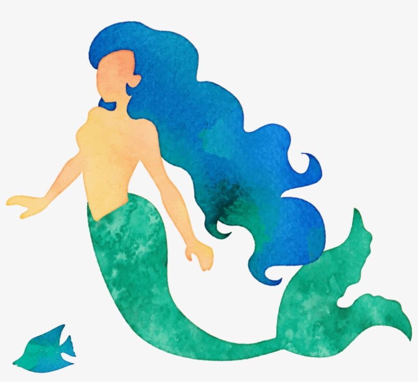 Mermaid - Illustration, transparent png