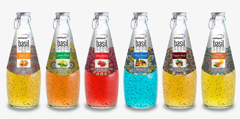 Coolzaa Basil Seed Drink, transparent png