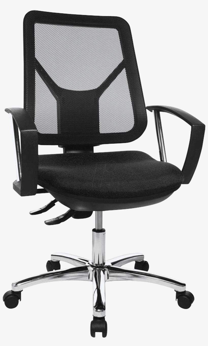 Bürostuhl Topstar Ergo Steel Net Schwarz - Sitness 15, transparent png