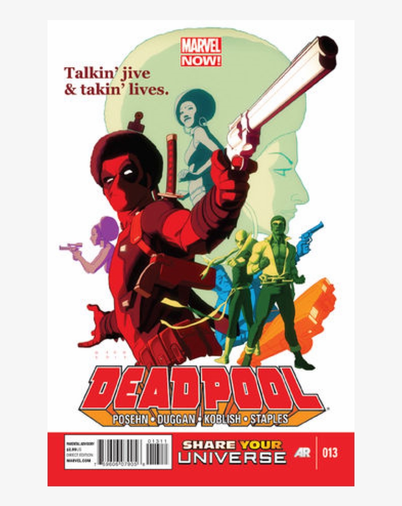 Купете Comics 2013-09 Deadpool - Deadpool Black Power, transparent png