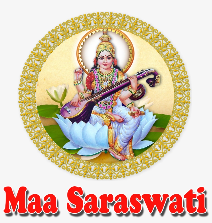 Saraswati Png Hd, transparent png