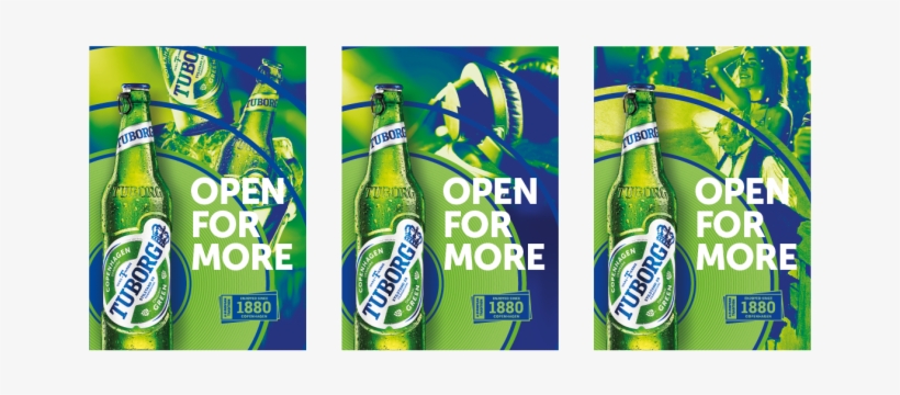 Tuborg Reveals “youthful” Brand Refresh - Fizz, transparent png