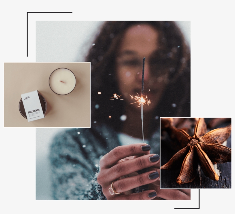 Lookbook Montage Firecracker - New Year, transparent png