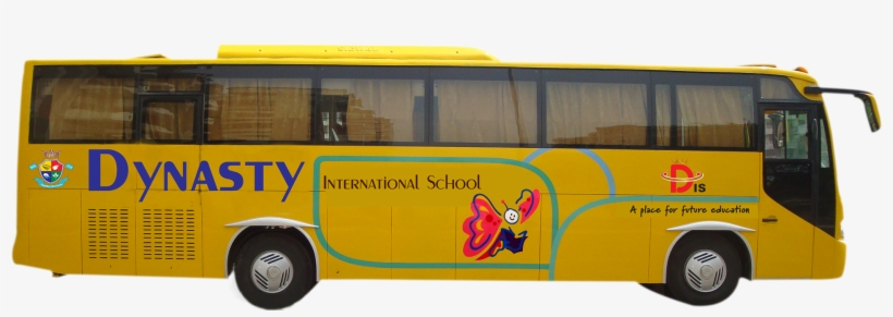 The School Owns A Fleet Of Deluxe Ac And Non Ac Buses - School Bus, transparent png