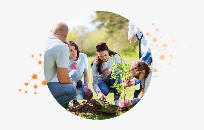 Corporate Giving - People Volunteering In The Community, transparent png