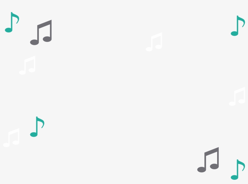 Music-notes - Clock, transparent png