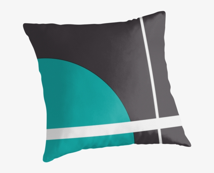 Blue Line Throw Pillows Http - Juggernog, transparent png