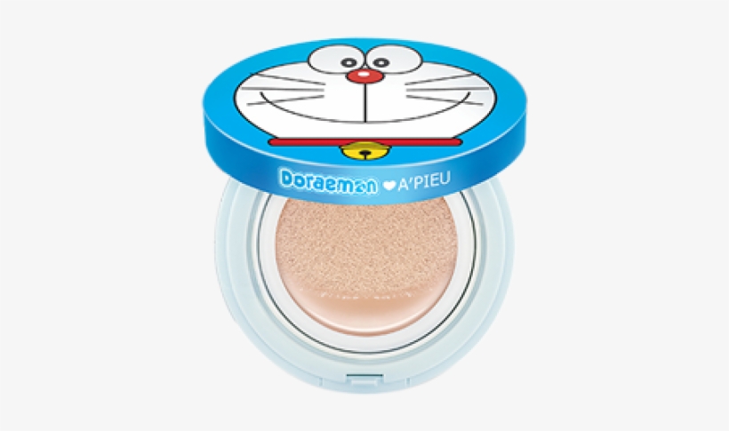 [doraemon Edition] A'pieu Air-fit Cushion Special Set - โต๊ะ โด เร มอน, transparent png