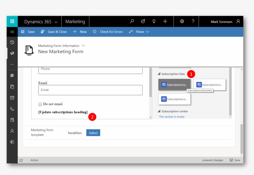 Toolbox To The Subscription Lists Section To Find A - Microsoft Dynamics 365, transparent png