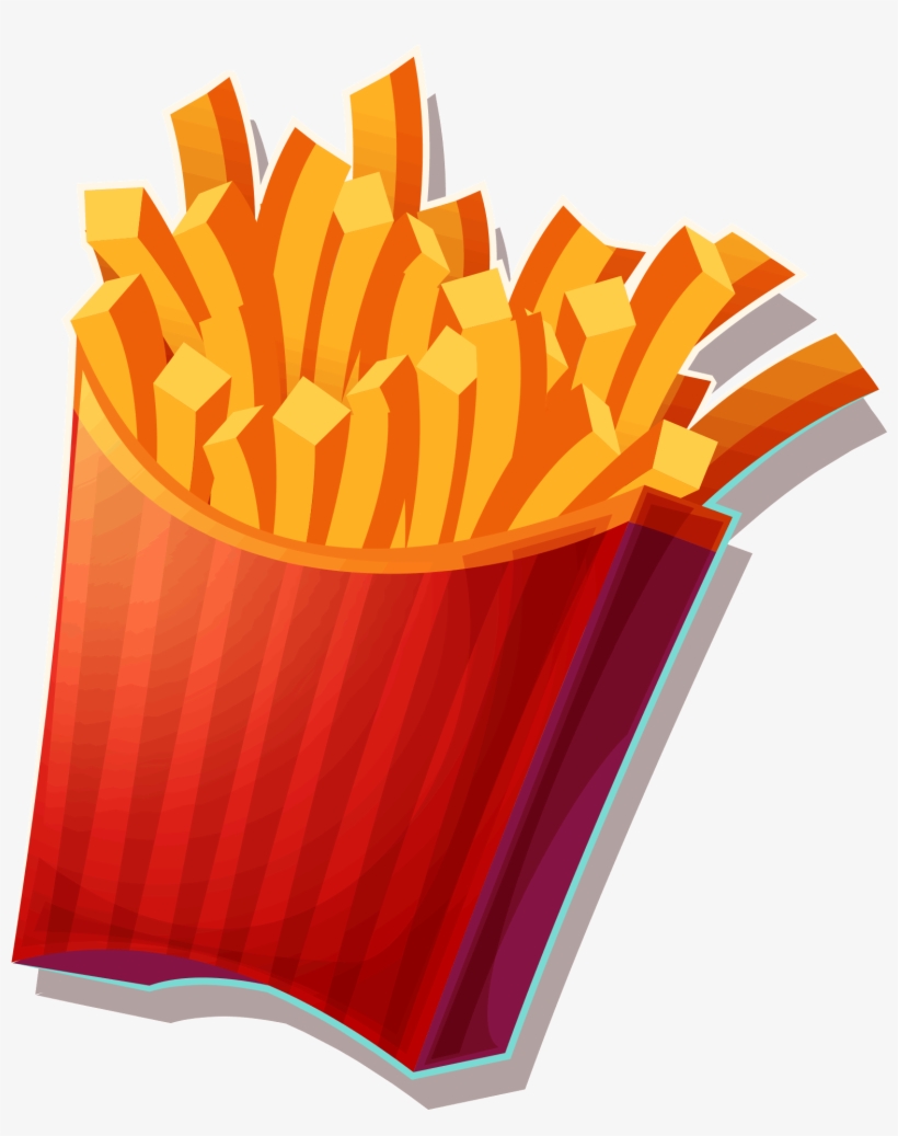 Download - Desenho De Batata Frita, transparent png