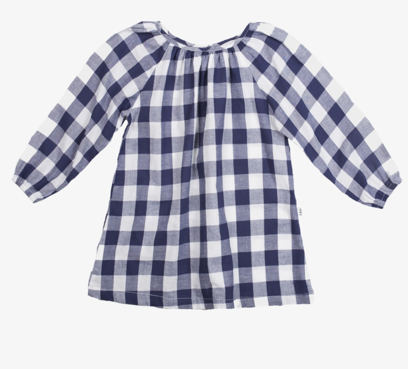 Smock Dress Fox & Horn - Mens Plaid Shirts Short Sleeve Blue White, transparent png