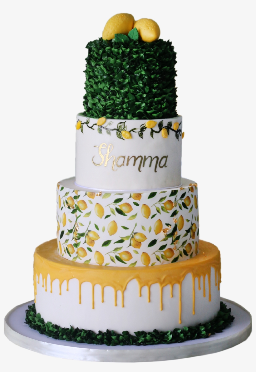 Lemon Cake - Cake Decorating, transparent png
