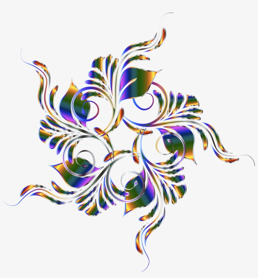 This Free Icons Png Design Of Floral Glass 2, transparent png