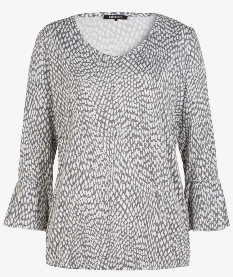 Blousy Shirt Clara - Coat, transparent png