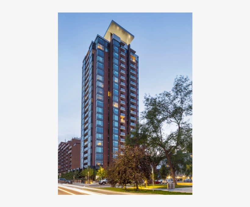 Exterior View Of Fifteen15 In Calgary, Ab - Tower Block, transparent png