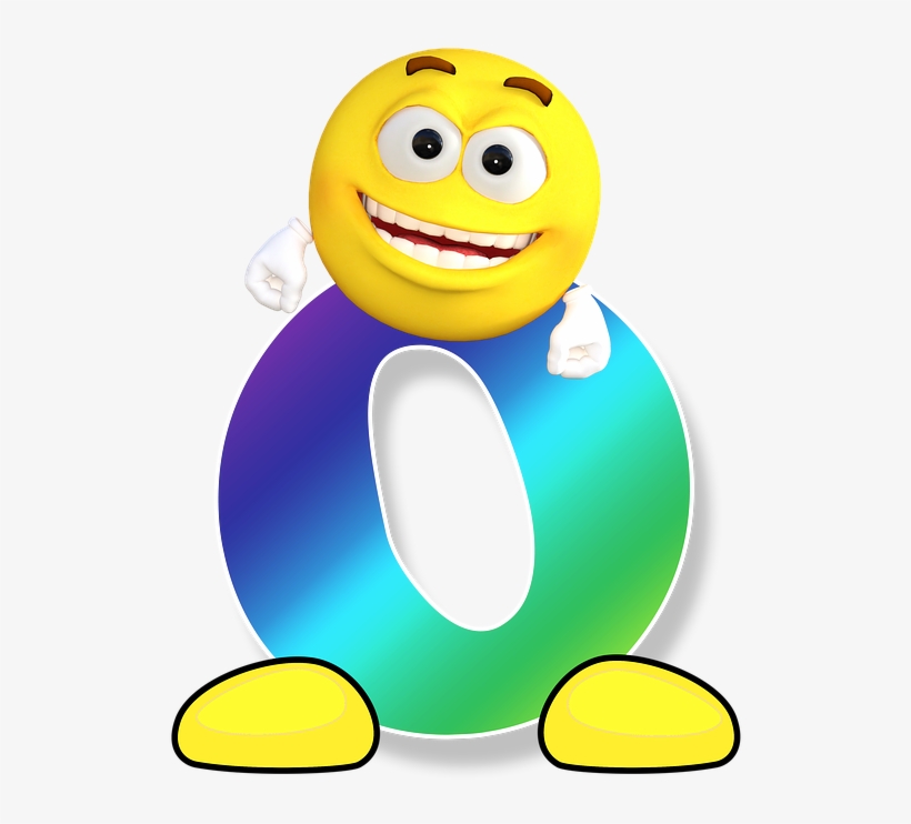 Click Here - Letter O Alphabet Smiley, transparent png