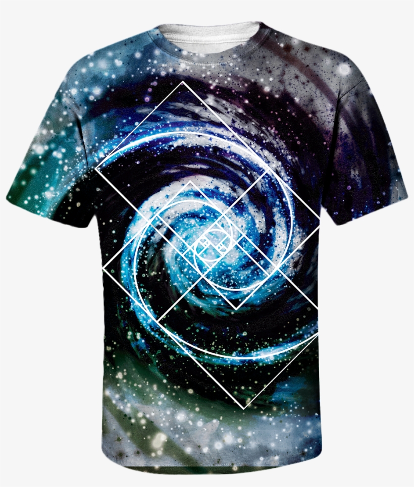 Galaxy T-shirt - T-shirt, transparent png