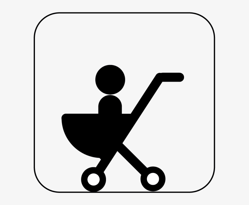Png B/w - Child Care Symbols, transparent png