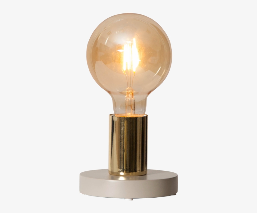 E27 Decoration G95 2,3w - Incandescent Light Bulb, transparent png