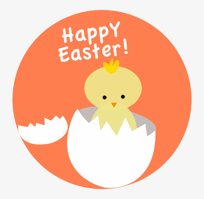 Chicken Eggs Hatching Png - Small Easter Clip Art, transparent png