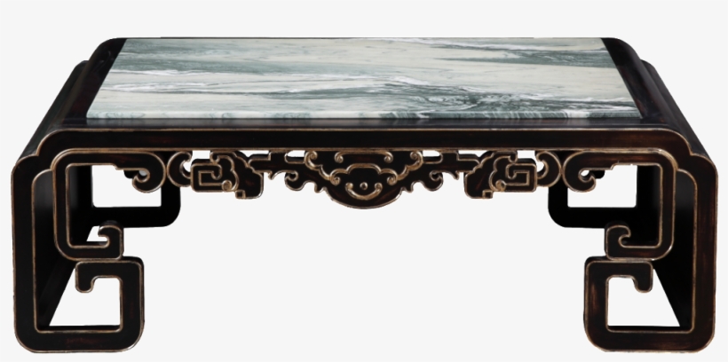 Vintage Chinese Style Tea Table Png Element - Coffee Table, transparent png
