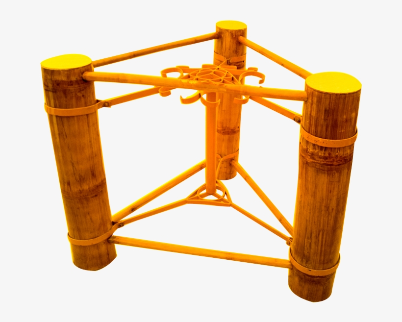 Bamboo Set Of 3 Chairs And Triangular Top Tea Table - Wood, transparent png