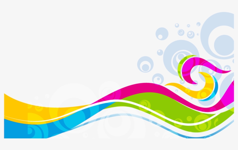 Border Wave Free Clipart Hq - Clip Art, transparent png