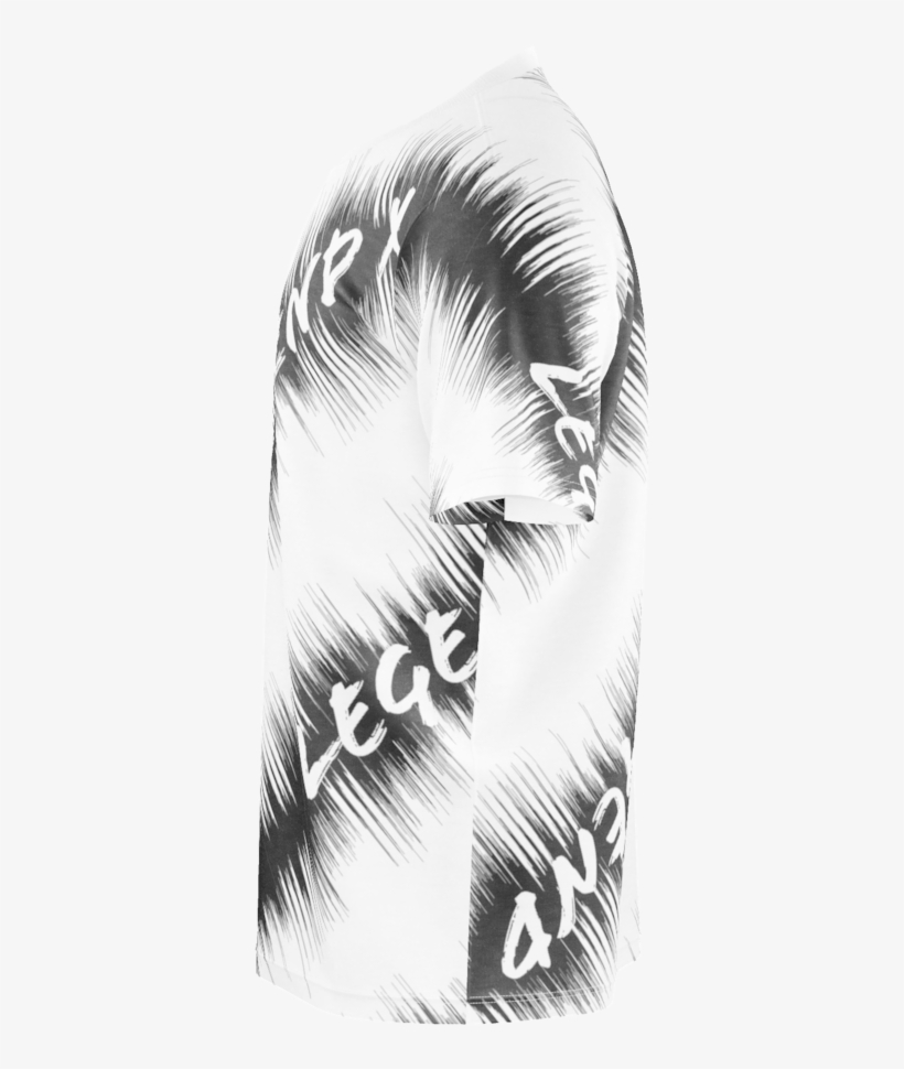 Legend X Waves Graphic Tee - Illustration, transparent png