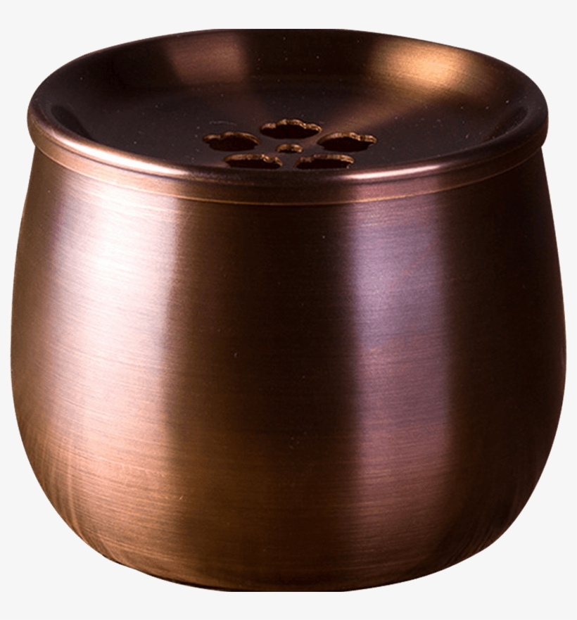 Rongshantang Fun Pure Copper Jianshui Tea Wash Pot - Wood, transparent png