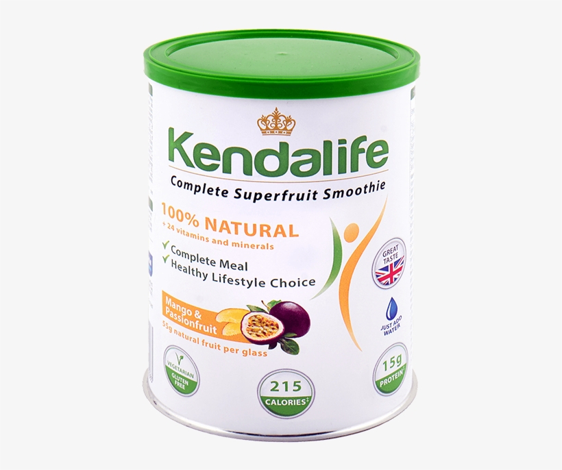 Kendalife Shake Mix Mango & Passionfruit - Natural Foods, transparent png