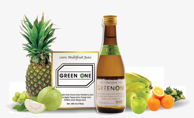 100% Multifruit Juice - Glass Bottle, transparent png