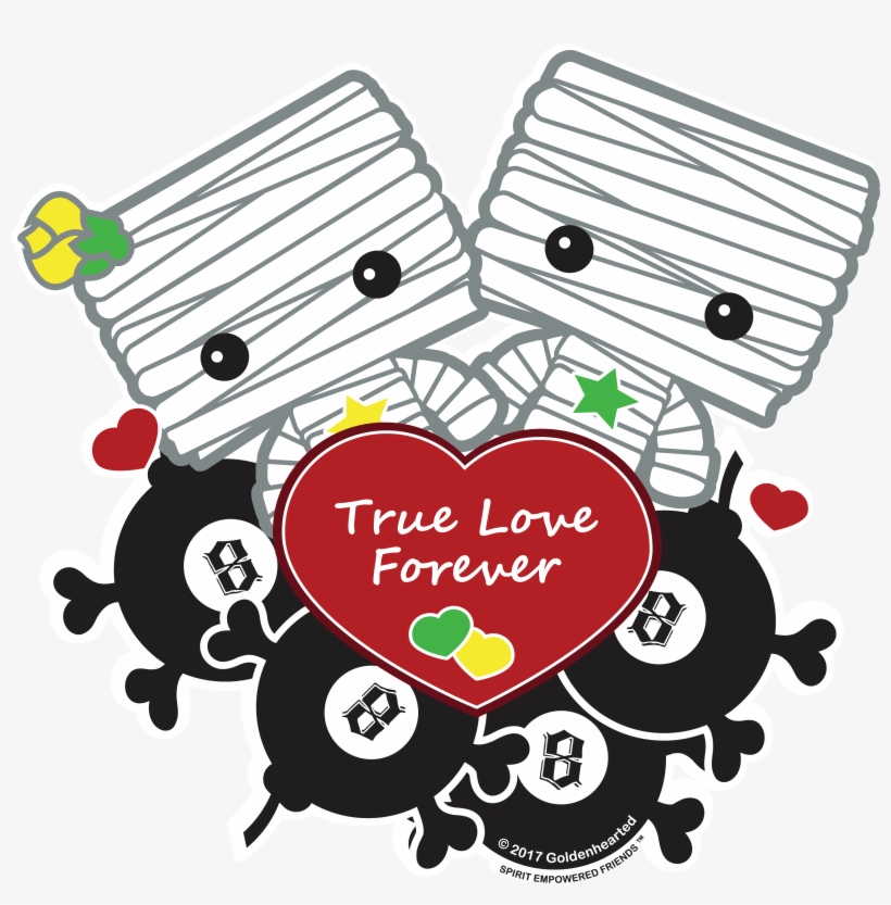 New Selections Of True Love Forever Fred & Lily - Heart, transparent png