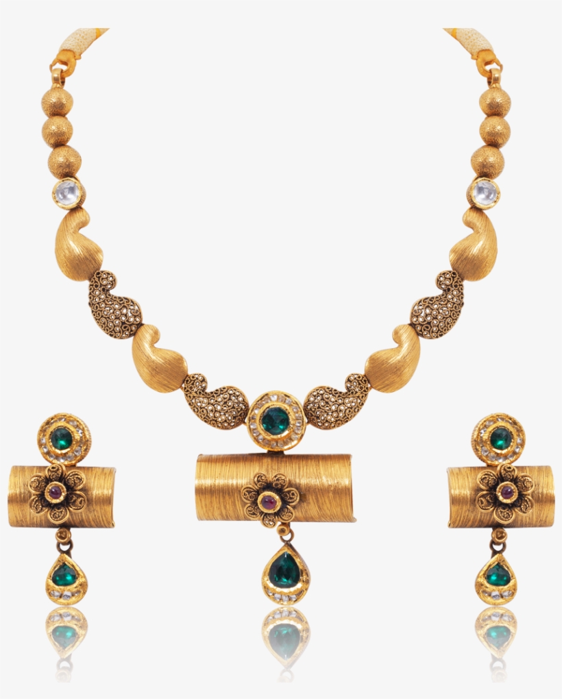 Magnificent Mango Necklace Set - Necklace, transparent png