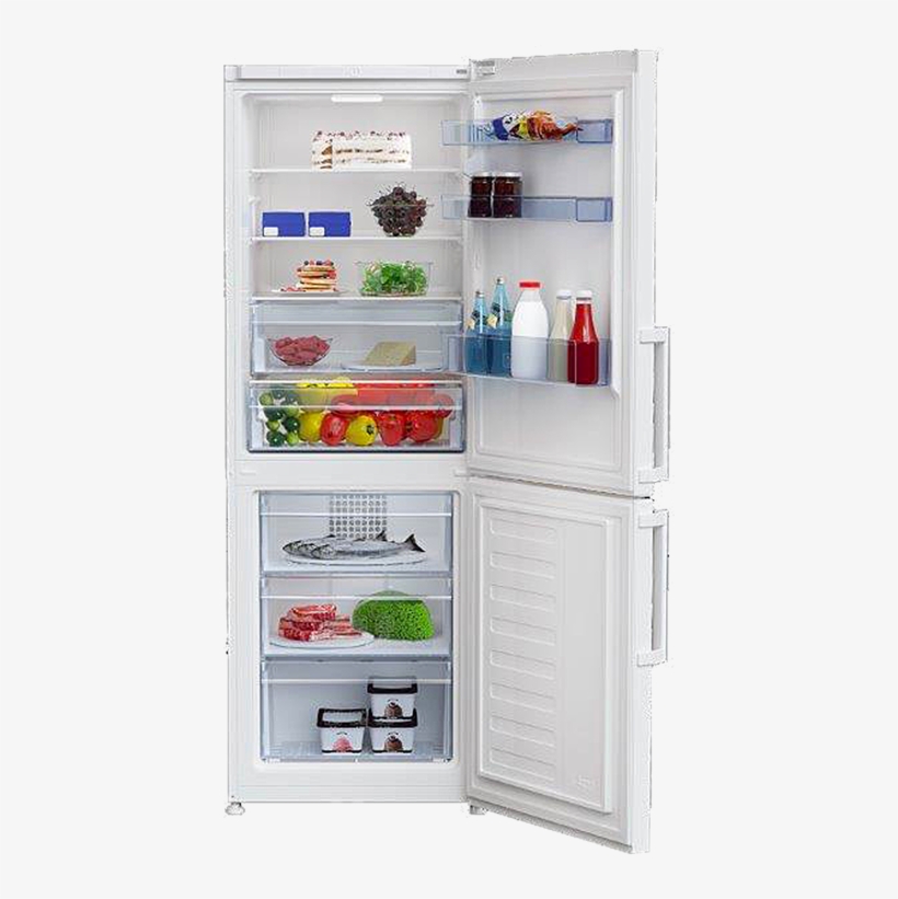 Beko Cfp1675w 175x60cm Freestanding Fridge Freezer - Beko 60 40 Fridge Freezer, transparent png