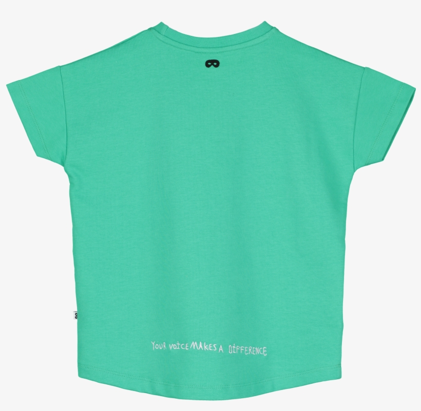 Short Sleeve Square Sweater, Green, Love Forever Garland - Active Shirt, transparent png