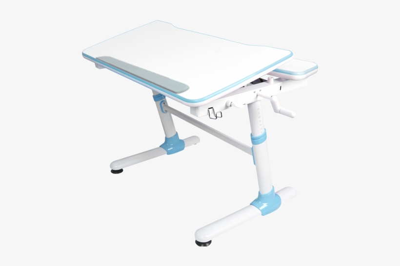 Ergostars Study Desk Es-8501 Blue Right Side - End Table, transparent png