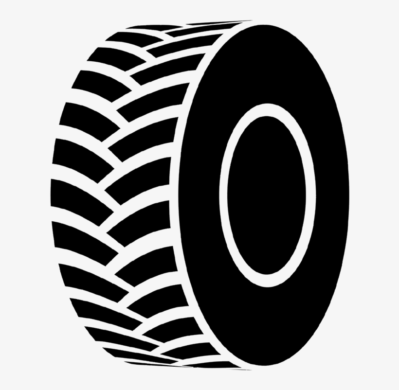 Tire Transparent Real - Tyre Black And White, transparent png