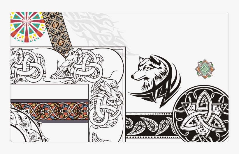 Decorations, Tattoos And Celtic Clipart - Кельтские Узоры Вектор Png, transparent png
