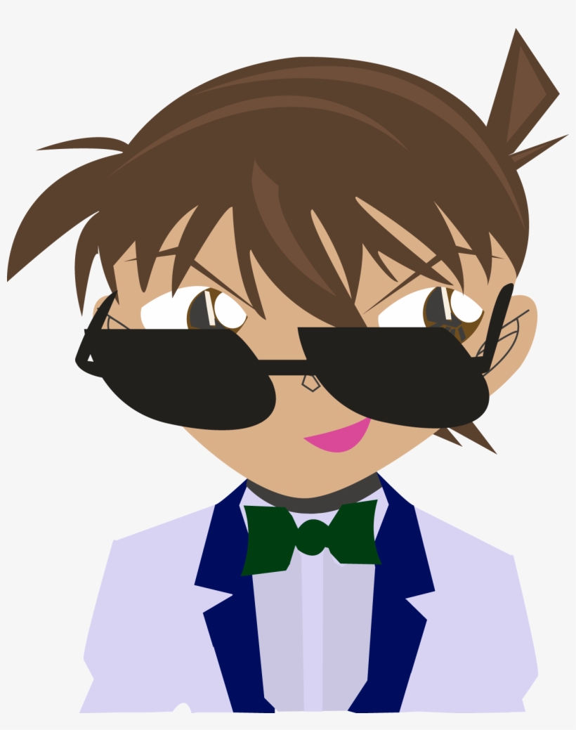 Zack Makes A Sly Reply, With Sunglasses Tilted Down - Cartoon, transparent png