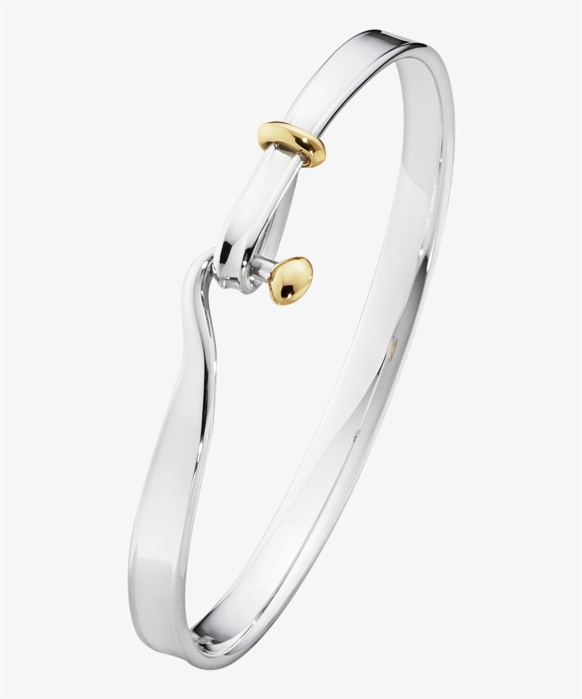 Georg Jensen Torun Silver And 18 Karat Yellow Gold - Georg Jensen Armbånd Torun, transparent png