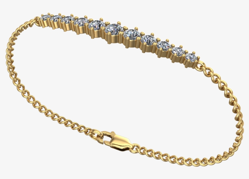 Libra 18k Gold Bracelet - Chain, transparent png