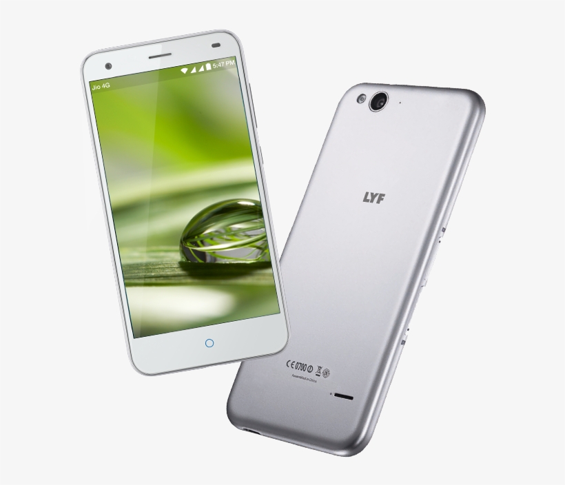 Reliance Jio Lyf Water - Lyf Water 7s Mobile In Gold Color, transparent png