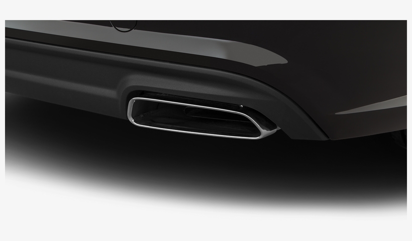 Chrome Tip Exhaust Pipe - Executive Car, transparent png