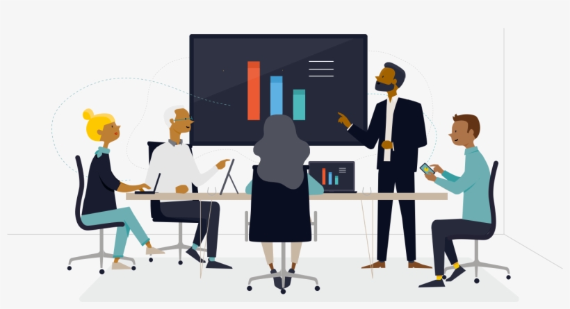 Wireless Presentation That's Simple, Smart And Secure - Conversation, transparent png