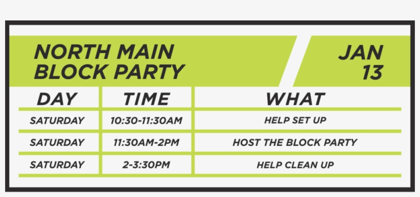 North Main Block Party-16 - Data Chambers, transparent png